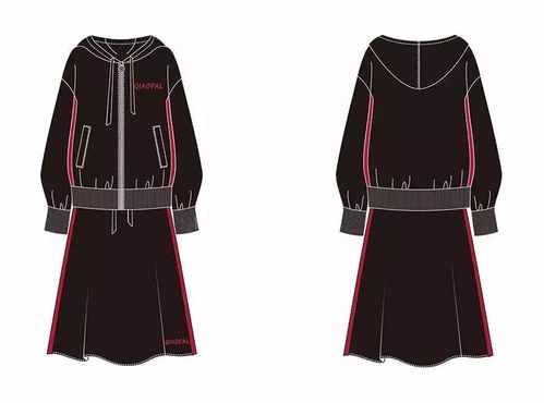 企業(yè)服裝設計工業(yè)款式圖正背面繪制步驟教程